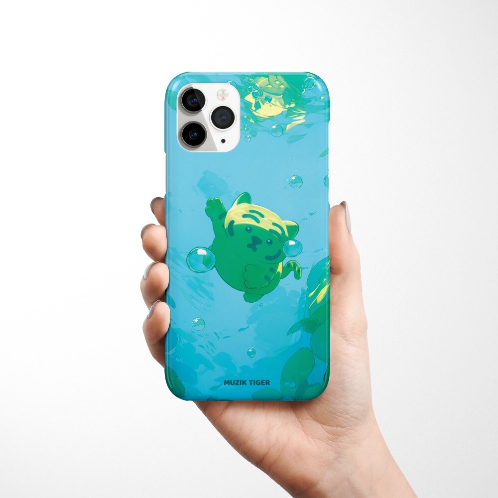 뚱랑숲 물장구 폰케이스